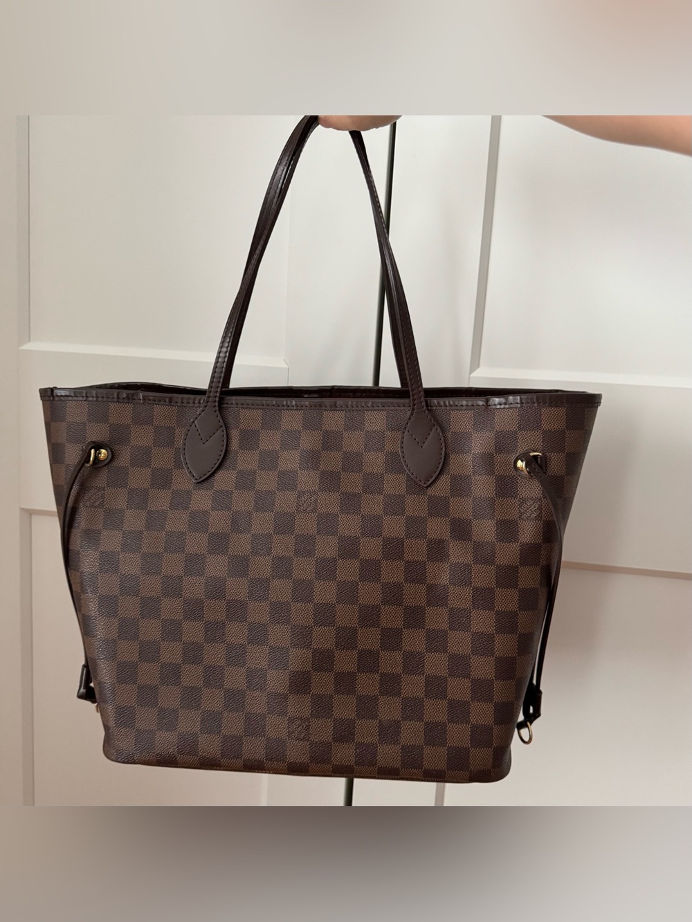 Louis Vuitton Ebene Neverfull MM Authentic